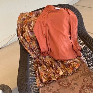 Serengeti matching skirt and top